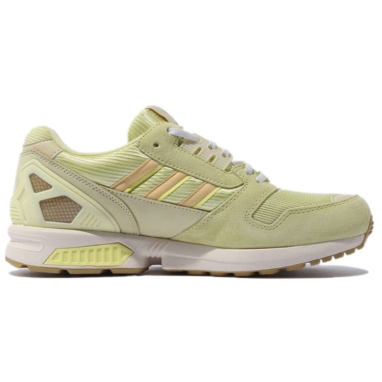 Adidas ZX 8000 Gulskjær Unisex Sneakers Oransjeskjær Puls-gul H02119