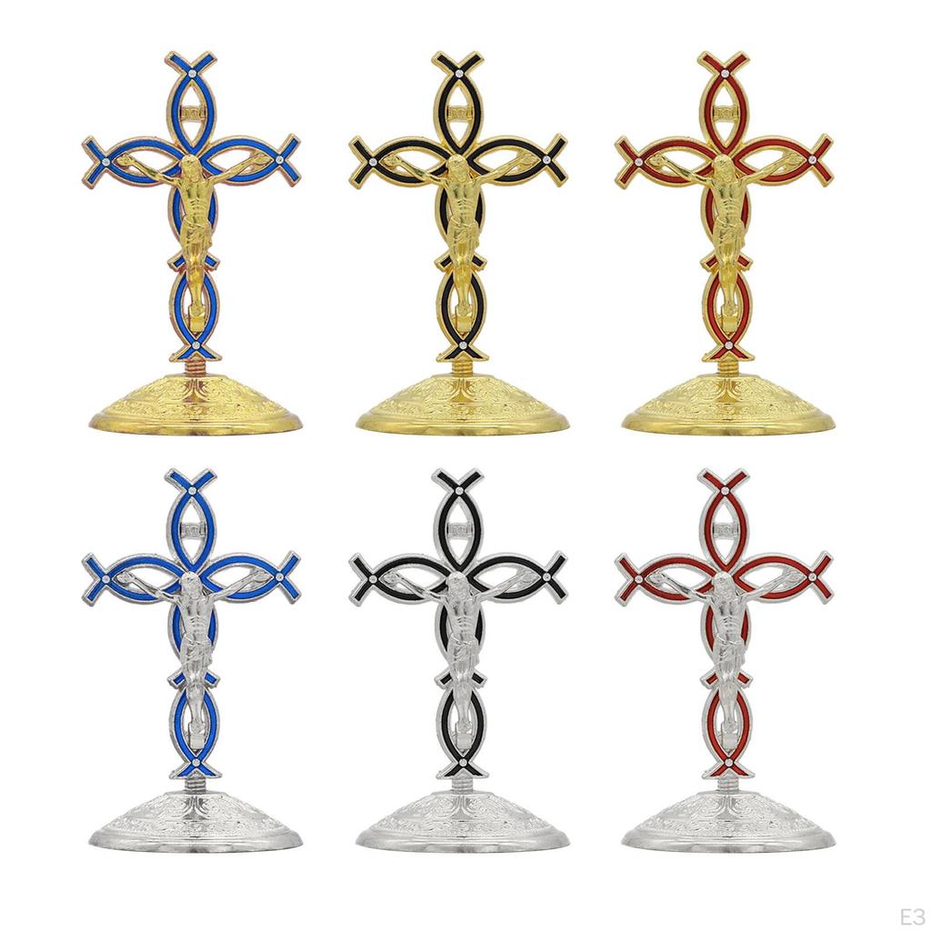 Cross Figurine Decorative Accent for Home And Office Display