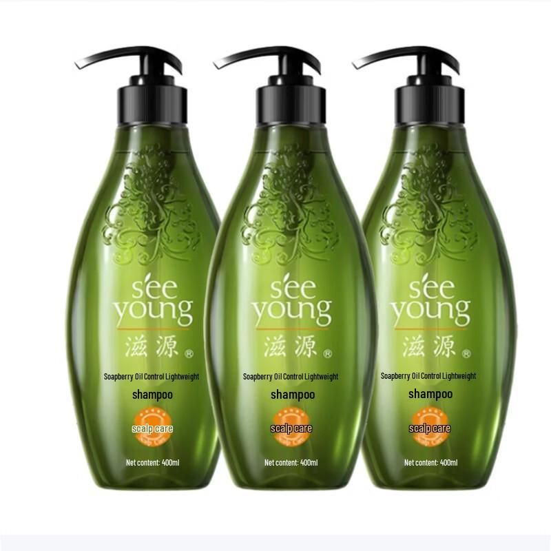 Seeyoung Sapindus Oil Control & Volumizing Silicone-Free Shampoo
