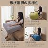 Topfinel Futon Storage Bag, Cushioned Futon Storage Case, Futon Storage, Futon Clothing Case, Down Comforter Storage, Handles, Lid, Round, Blue (35 x