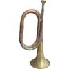 Retro Vintage Brass Trumpet, 12.60inch Solid Copper and Brass Bugle, Cavalry Trumpet for Orchestra Band
