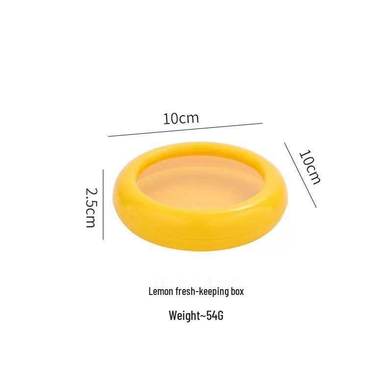 Refrigerator Silicone Fresh-keeping Box for Half-cut Fruits and Veggies