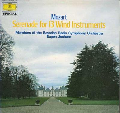 LP Record EUGEN JOCHUM - Mozart: Serenade No. 10 In B Flat M MGW5207 DEUTSCHE GRAMMO - Japan Classical Used