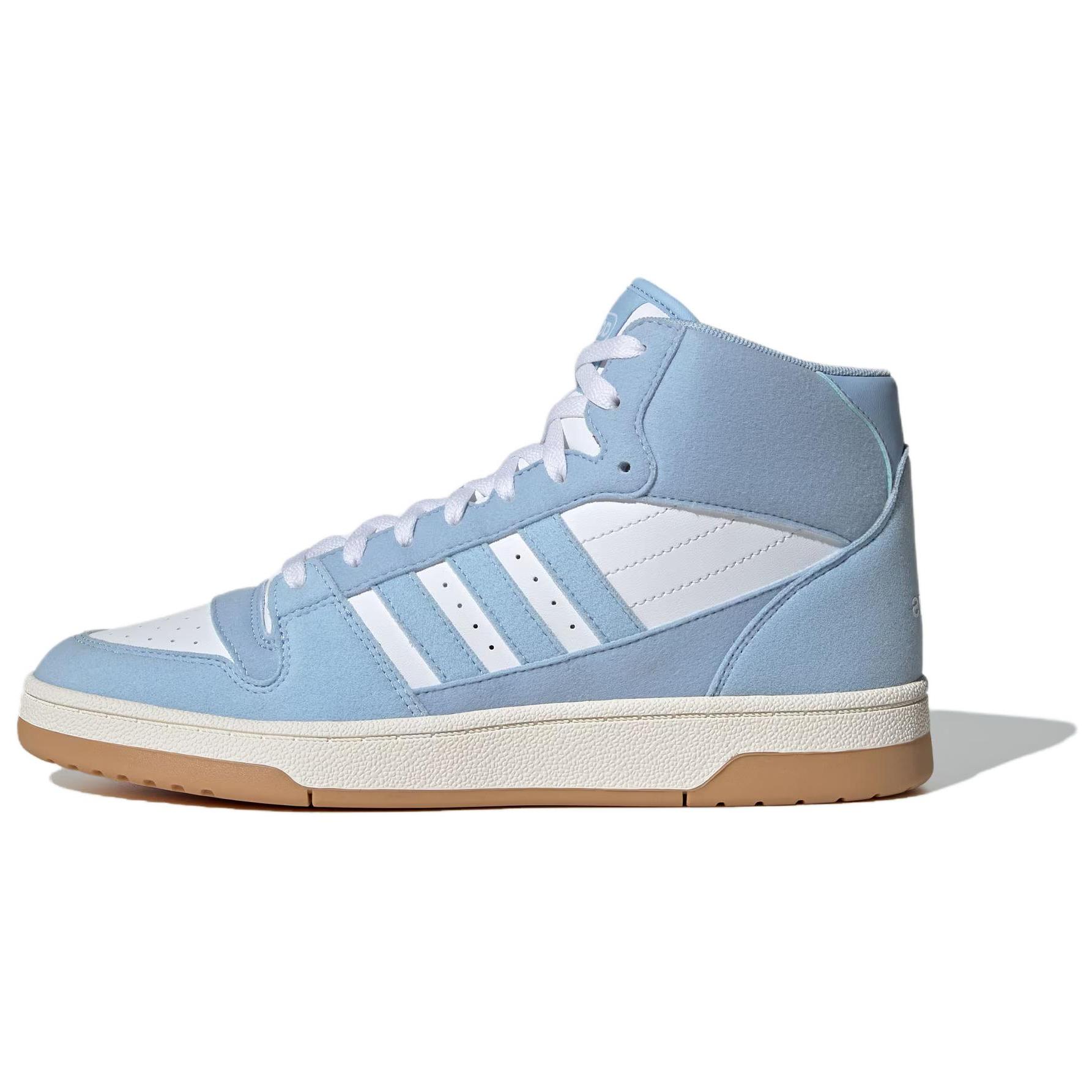 

Adidas Turnaround Mid Soft Comfortable Non-Slip Durable Mid-Top Basketball Shoes Unisex Sneakers Blue IH7974 36