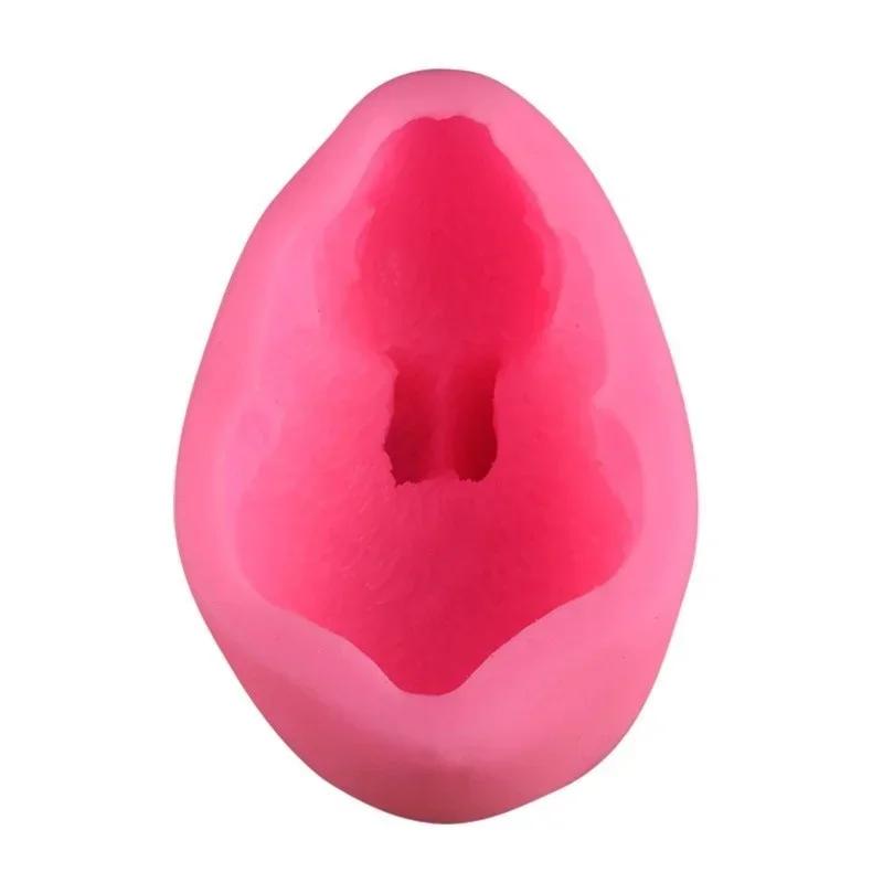 

New Cute Rabbit Silicone Mold Chocolate Mu Si Fondant Baking Cake Mold Plaster Drop Glue Handmade Soap Mold Home Kitchen Mold