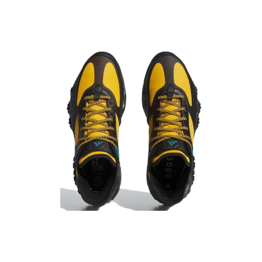 Adidas Adicross Gtx Kulatá špička Pohodlné Tlumící Protiskluzové Středně vysoké Golfové boty Pánské Tenisky Žluté GW2120