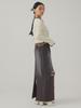 Skirt Sweat SK CHARCOAL 0 [Ray Beams] Damage Women's