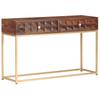 Console Table 122 x 36 x 75 cm Solid Mango Wood