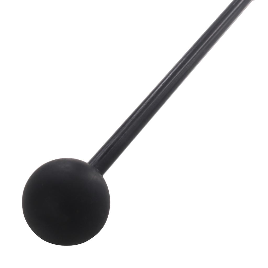 1 Pair Marimba Mallets Rubber Ball Mallet Smooth Plastic Handle Percussion Set for Beginner Percussion Marimba Playing