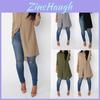 Stylish Womens Long Sleeve Shirt Fashionable Loose Chiffon T-shirts Tops Blouse Dress