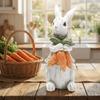 Resin Resin Rabbit Decoration Hand-Painted Easter Bunny Ornament  Party Decoration