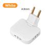 180 Degree Rotatable Socket 3-In-1 Eu Plug Converter Travel Eu Extension Plug Multi-Plug Slim Wireless Outlet Adapter Sockets