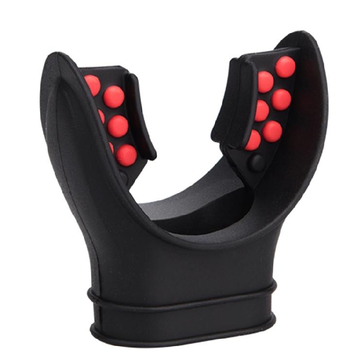 Silicone Diving Mouthpiece With Small Dots Under-water Breathing Accessories