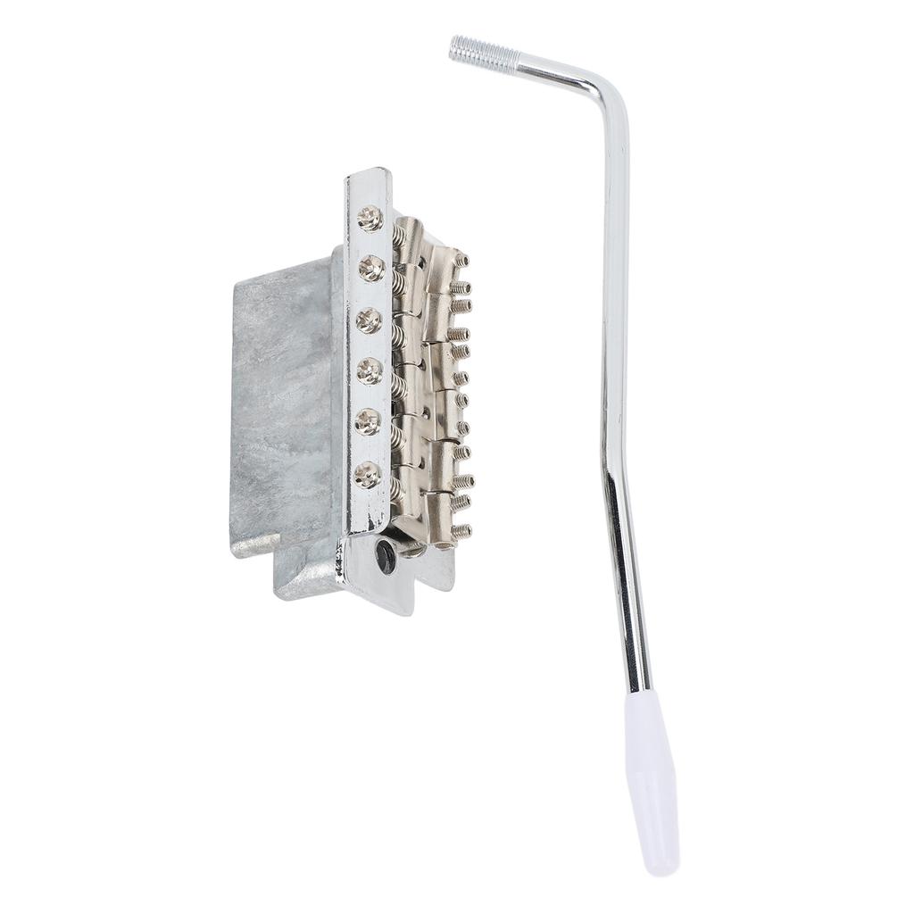 52,5 mm Tremolo-Brücke mit Hebel Zinklegierung Vintage E-Gitarrenbrücke Ersatz für Fender Strat Style Gitarren