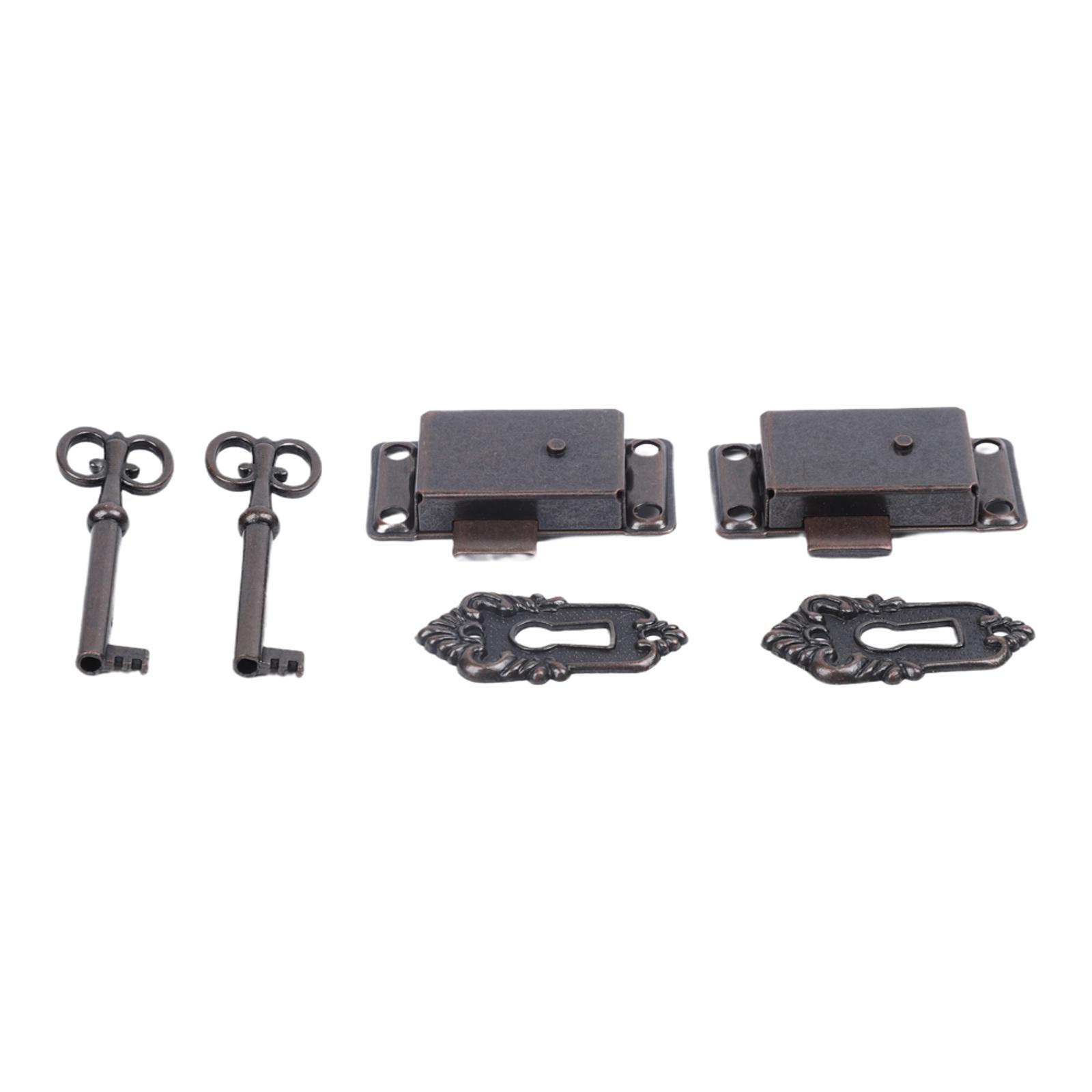 

Drawer Locks With Key for Antique Wooden Box Cabinet Door Furniture Chests Tool Box Jewelry Box Wine Box Wedding Card Memory Box China Mainland