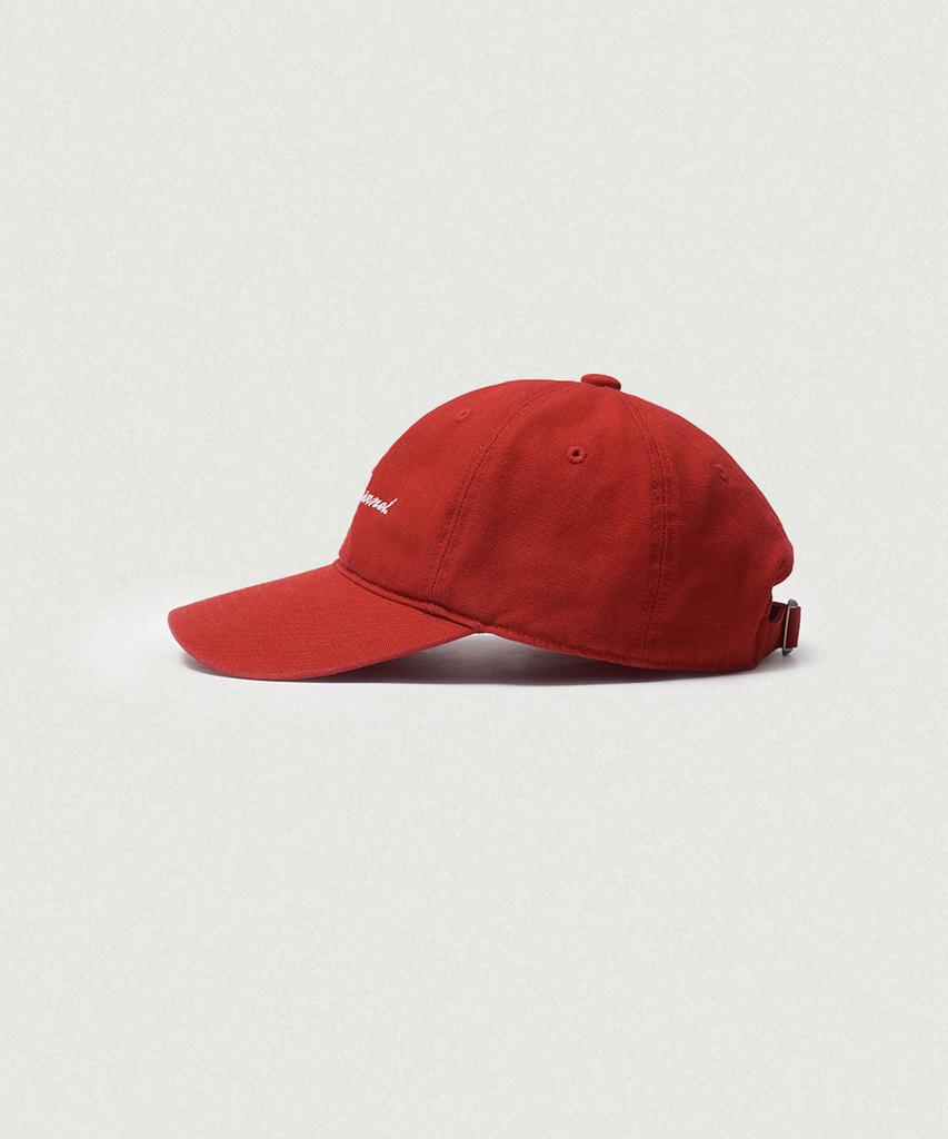 Deobanes Letter Logo Ball Cap_Red