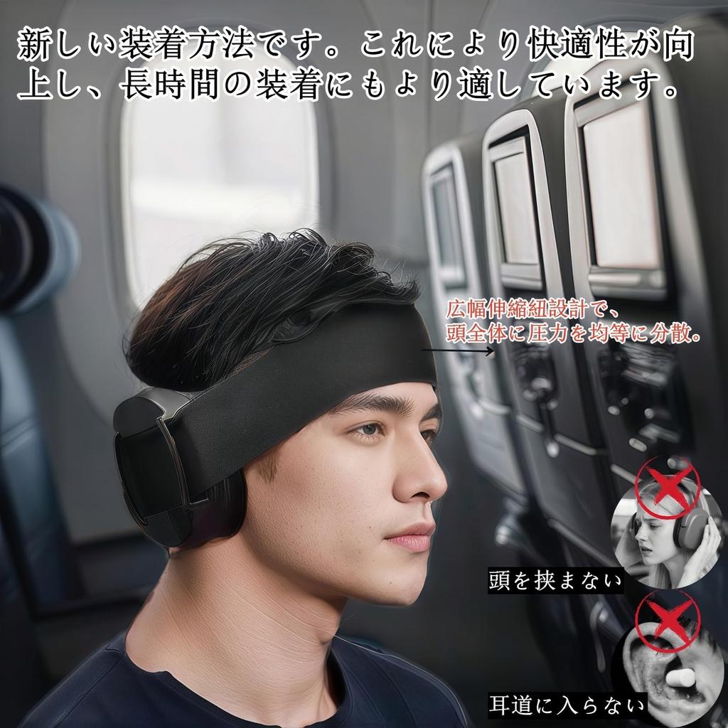 [ZOZZGO] Earmuffs Soundproof Sleeping Sound Insulation SNR 30dB Noise Canceling