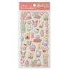Sanrio Japan Exclusive 3D Puffy Glitter Sticker Sheet – Hello Kitty / My Melody / Cinnamoroll / Kuromi / Sanrio Characters (5 Options)