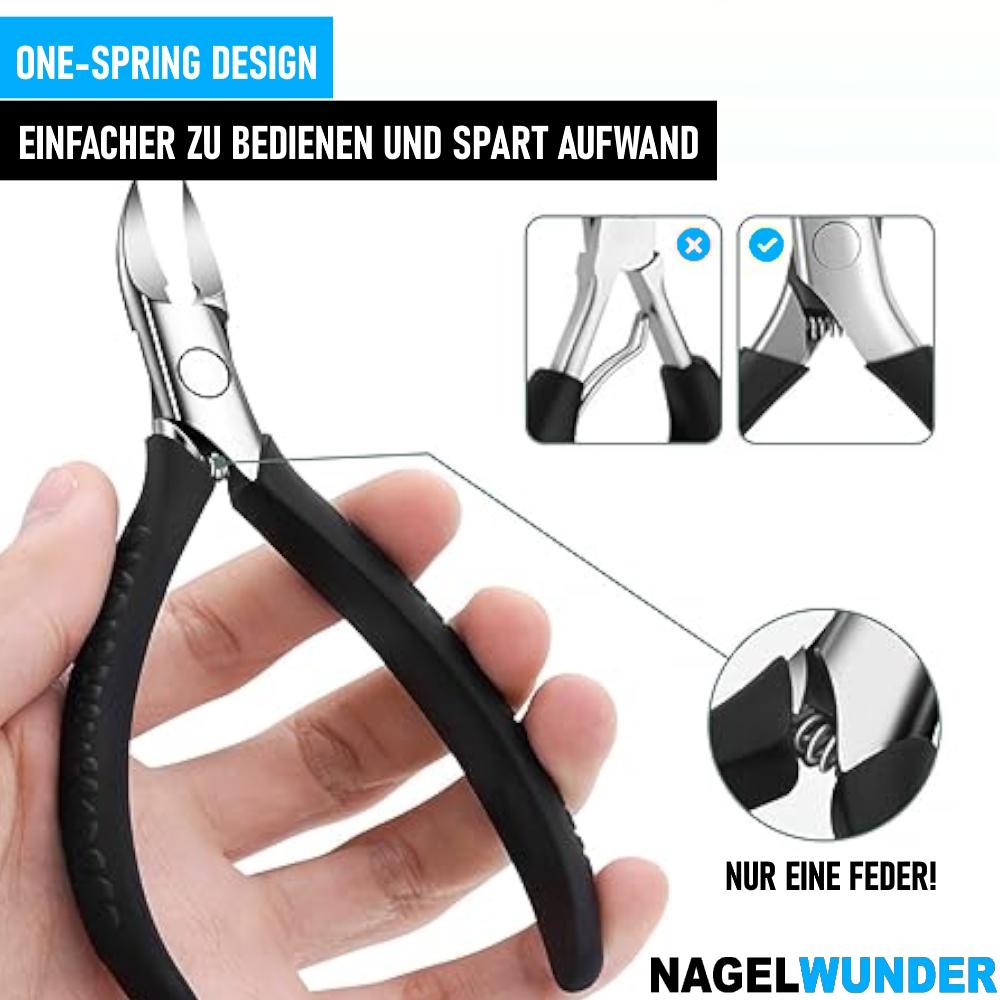 NAGELWUNDER Nail Clippers Toenail Clippers Stainless Steel Toenail Scissors Thick Toenails