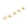 5Pcs Golden Watch Movement Parts Alloy Watch Accessories Watch Repair Parts  Watch Repair
