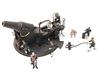 Pit Road 1/72 SG Series Japanese Army 28cm Howitzer with General Nogi and 6 Artillerymen, Plastic Model Kit SG14