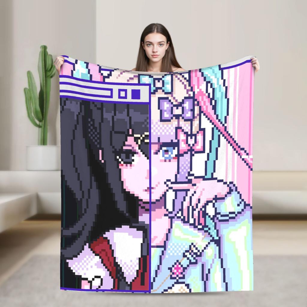 Needy Streamer Overload Kangel Plush Blanket Kids Adult Flannel Throw Blanket For Couch Chair Quality Bedspread Gift