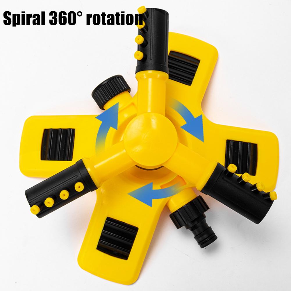 360 Degree Automatic Rotating Garden Lawn Sprinkler Yard Garden Large Area Coverage Water Sprinkler Irrigation Water Sprayer