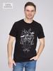 T-Shirt mit Pilzdruck