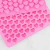 55 Hole Mold Candle Making Box Love Heart Shaped Silicone Chocolate Mold DIY Heart Cake Baking Mold Valentine's Day Supplies