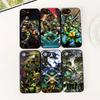 Casing for Apple iPhone 17 Pro XS Max Air 6 7 8 Plus 5 + SE 2022 SE2 16E Phone Cover Soft Case Ninjas Poster Turtles Wallpaper