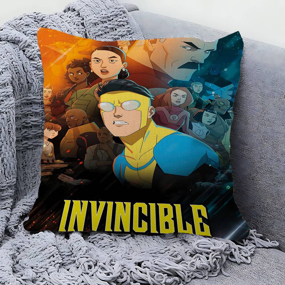 I-Invincible Мультяшная Офисная Подушка Наволочка Чехол для Автомобильной Подушки 45X45СМ Наволочка для Подушки под Поясницу Чехол для Подушки Дивана 30cmx30cm