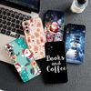 Phone Cover for Motorola Moto G55 G45 G75 G85 G13 Edge 50 30 Fusion 40 NEO Ultra Pro Case Deer Merry Christmas Tree Coffee
