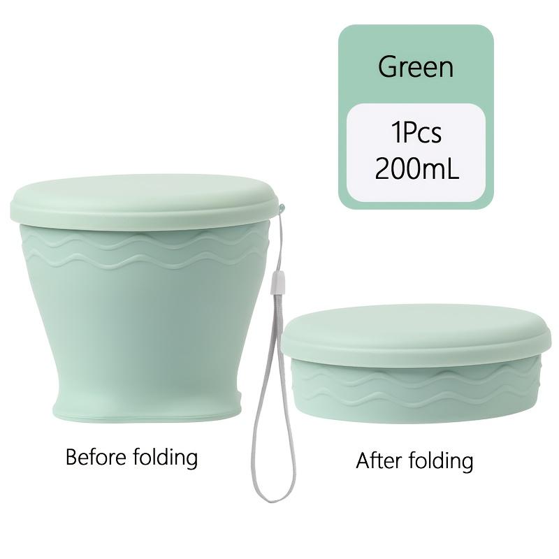 1pc Portable Foldable Water Bridge Outdoor Camping Travel Mug, 200ml Compression Cup for Tea and Coffee
