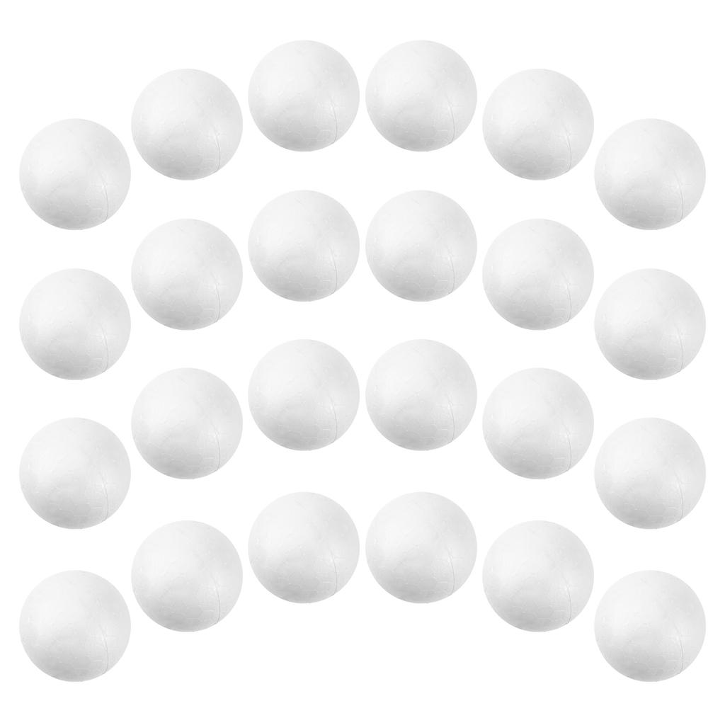 Solid Foam Balls Polystyrene White Craft Spheres for DIY Wedding Decor Party Christmas Ornaments Lightweight Round Modeling Ball