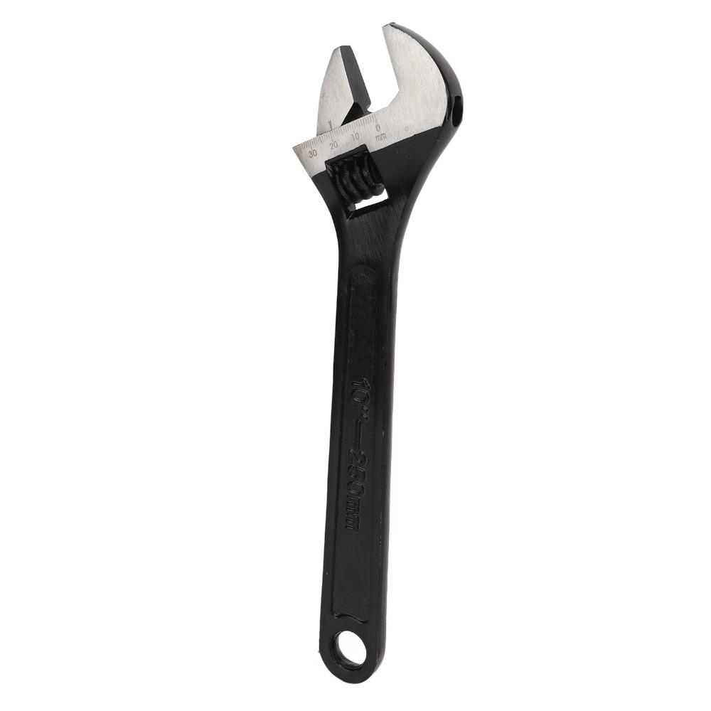 Adjustable Adjustable Wrench 45 Steel Open End Wrench Black Oxide Wrench  General Maintenance