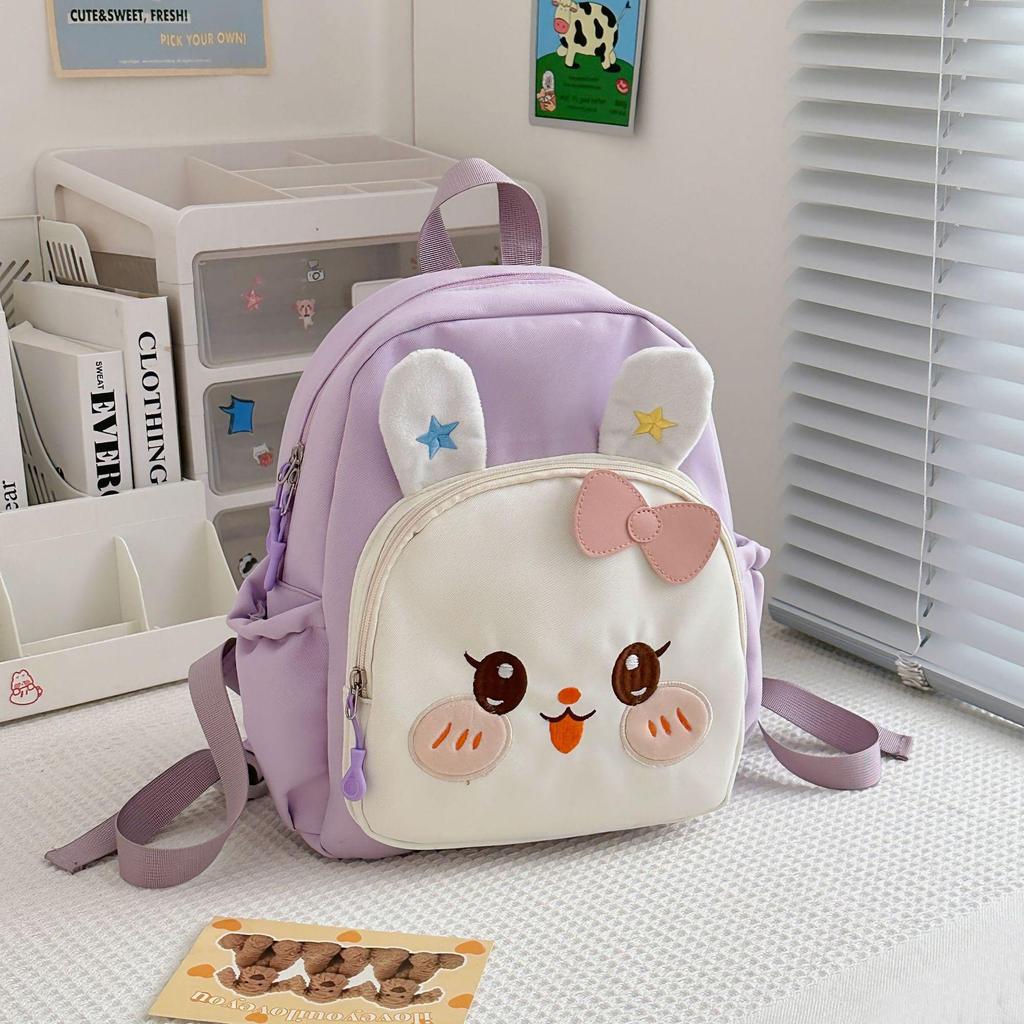 Schoolbag Korean version of children's bag female high-value cute cartoon cute treasure spring outing small backpack soft glutinous kindergarten