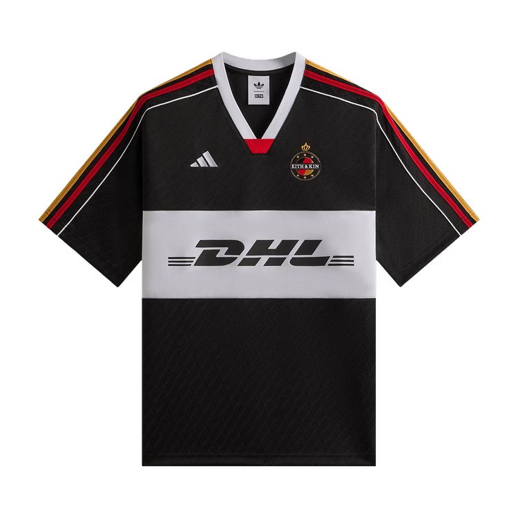 

Kith Для футбольной формы Adidas Dhl Express Черный Мужской Топ JN3587 XL