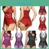 Women V Neck Lingerie Cross Back Babydoll With Adjustable Criss Cross Straps And Plus Size Options