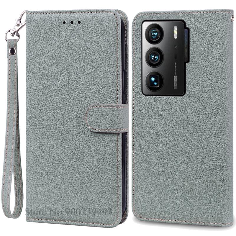 For ZTE Axon 40 Ultra Case Wallet Flip Leather Case For ZTE Axon 40 Ultra Case Silicone Book Cover Coque Fundas