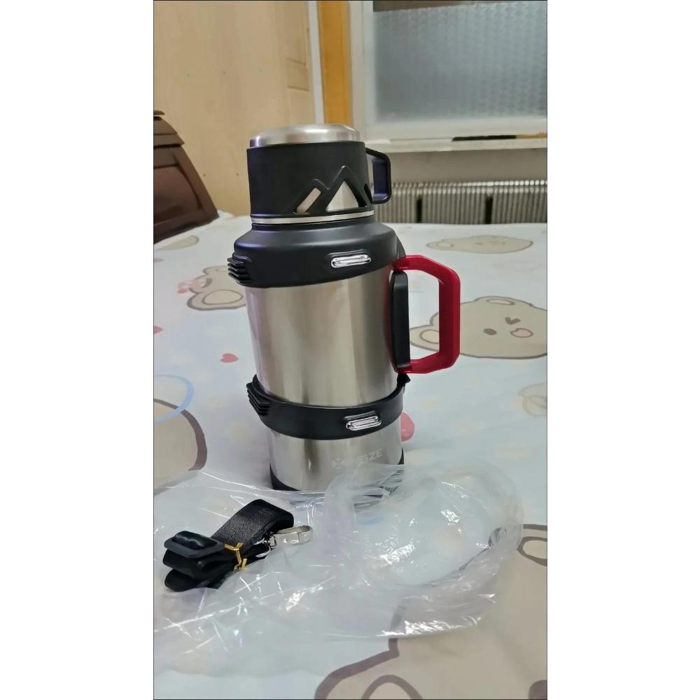 316 Stainless Steel Insulated Thermos Bottle, 1L, 2L, 3L, Outdoor Travel Coffee Mugs, Thermal Vacuum Water Bottle, Thermal Mug