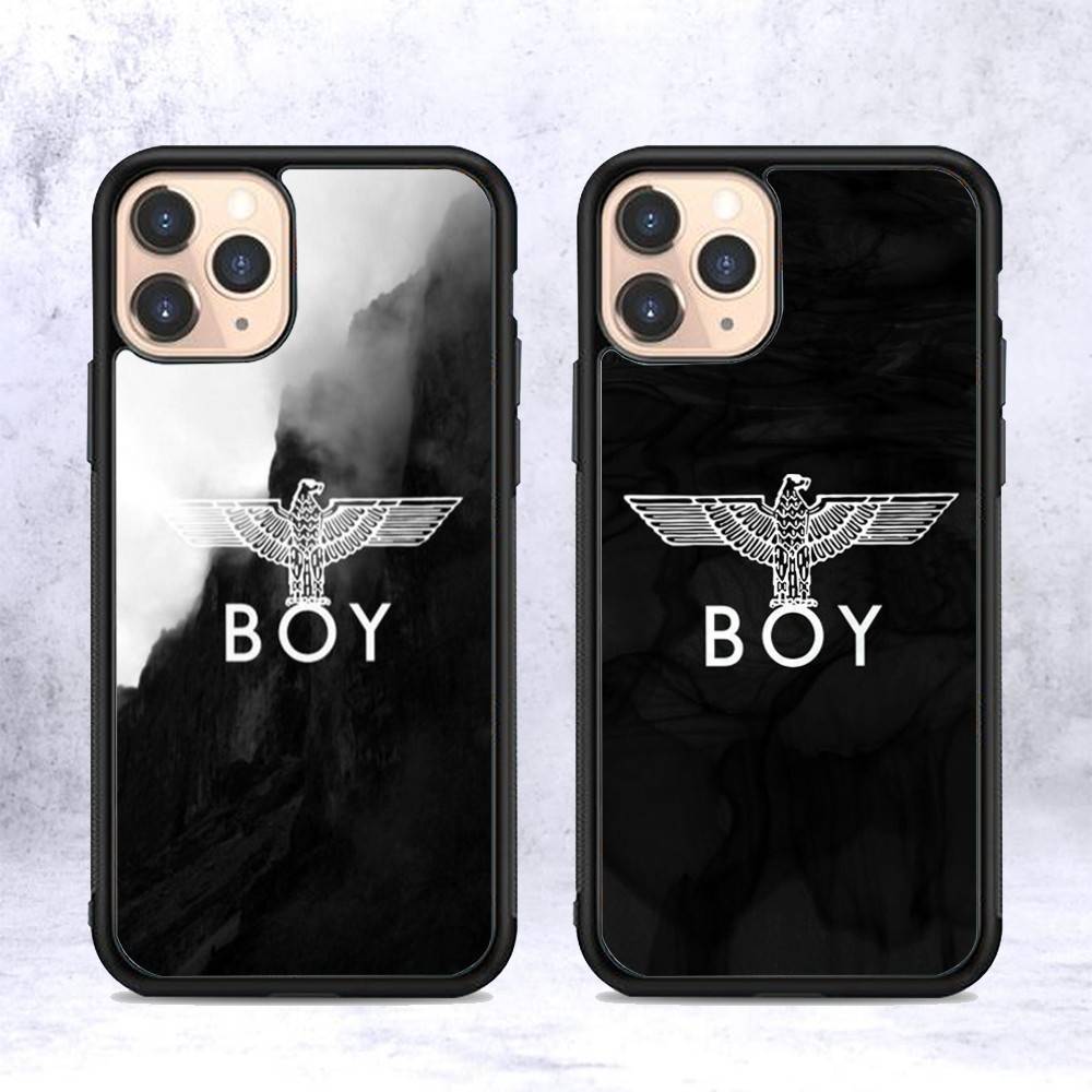 Fashion Brand Boy L-London Phone Case For IPhone 17 Pro 16 Plus 16 Pro Max 15 14 13 12 11 PC+TPU Back Cover