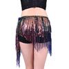 Fashion Tassel Belly Dance Hip Scarf Sequins Crochet Waist Chain Bohemian Women Belt Skirt Dance