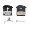 Shimano J04C-MF Bicycle Brake Pads Metal with Fin and Spring - Black
