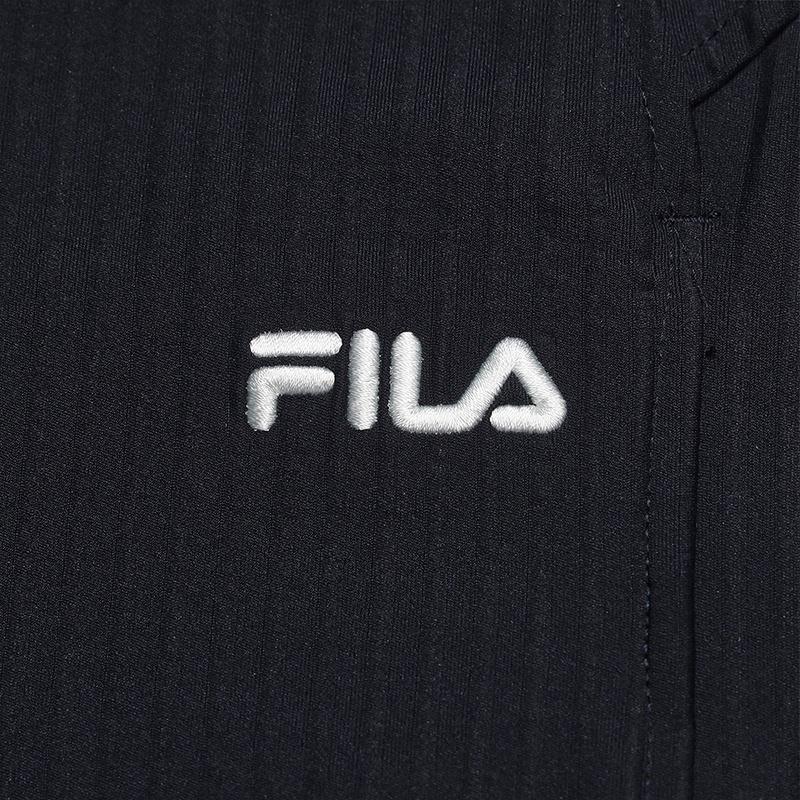 Fila White Fashion Classic Simple Basic Retro Casual Relaxed Versatile Comfortable Loose Straight Leg Knit Sports Pants Women bottoms F61W543601FNV