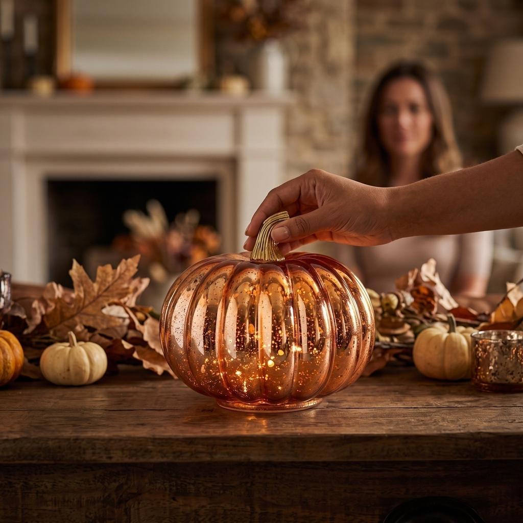 Halloween Pumpkin Decoration for Indoor Outdoor Party Decor