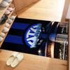 Inter Milan Personalized Text Floor Mat Design for Kitchen Bedrooms Dining Room Dormitory Antislip Carpet Decorate Offices Spiritual Gift