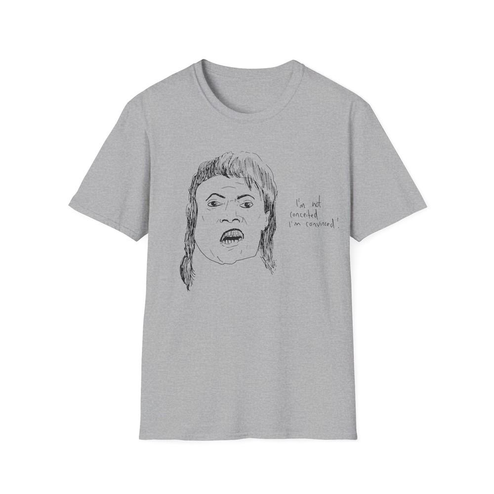 

original drawing of little richard that time he was on arsenio hall tshirt XL