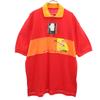 PINK PANTHER Unused Made In Japan Pink Panther Embroidery Five-quarter Sleeve Polo Shirt Men's Used