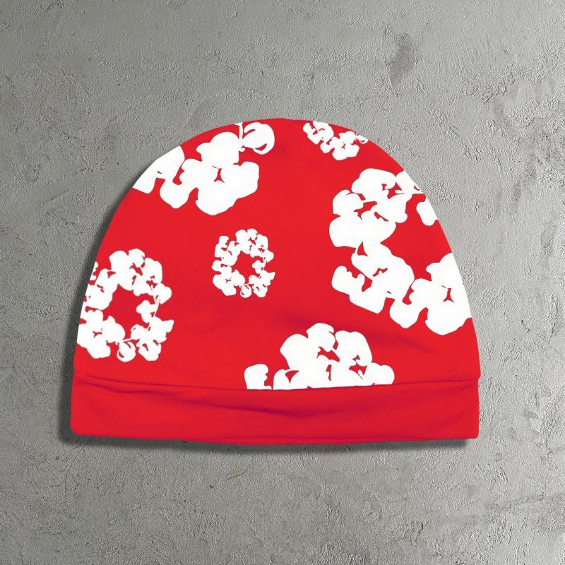 2025 Summer Autumn New Y2K Casual Versatile Print Double Layer Hat for Men and Women Fashion Hip-hop Pullover Hat Fashionable