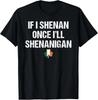 St. Patrick's Day Wenn ich einmal Unfug treibe, treibe ich Unfug Lustiges irisches T-Shirt